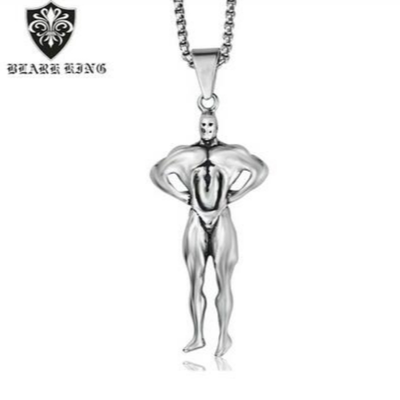 Accessori sportivi e fitness ciondoli di uomini in acciaio inossidabile \\'s collant di personalità europea e americana muscoli tipo maschile\\\\\\\\\\\